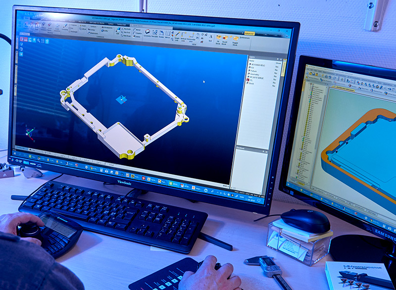 Vi kan arbejde med partfiler fra alle de store Cad-systemer